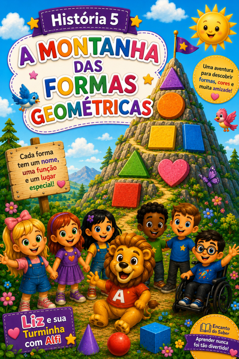 História 5 – A Montanha das Formas Geométricas.